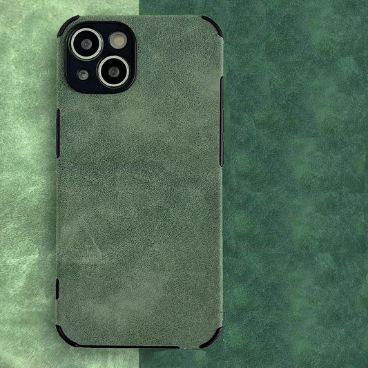 Anacotte Luxeium Ultra-thin Suede with silicon Phone Case