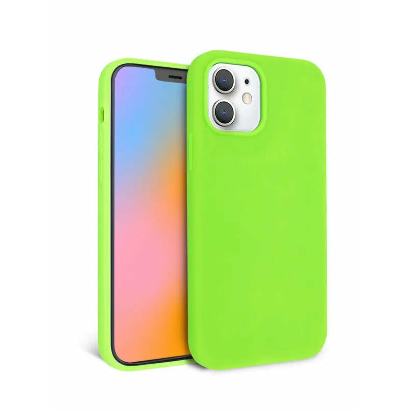 Neon Green Silicone iPhone Case