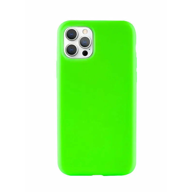 Neon Green Silicone iPhone Case