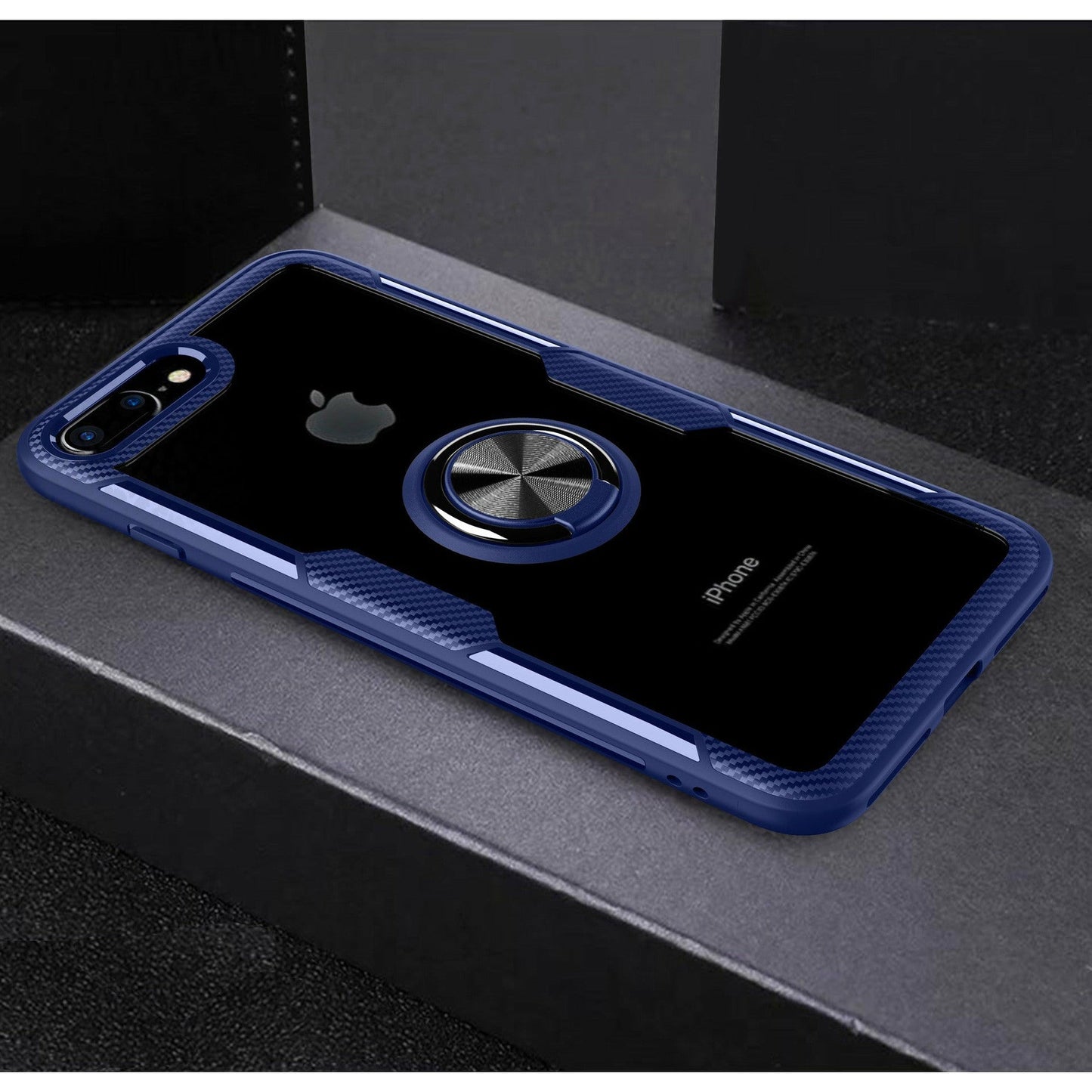 iPhone 14 Anti-Scratch Case with 360 Degree Rotation Ring