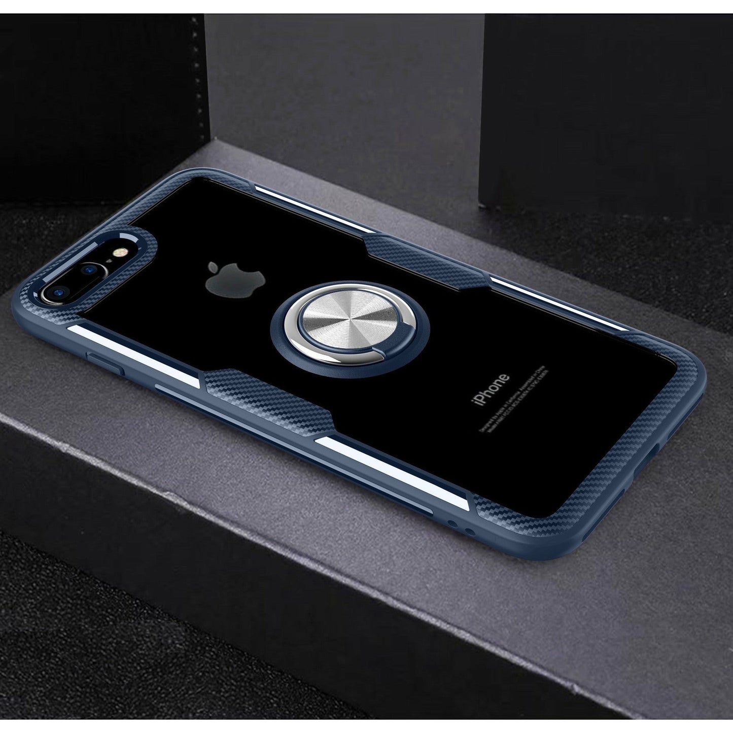 iPhone 14 Anti-Scratch Case with 360 Degree Rotation Ring
