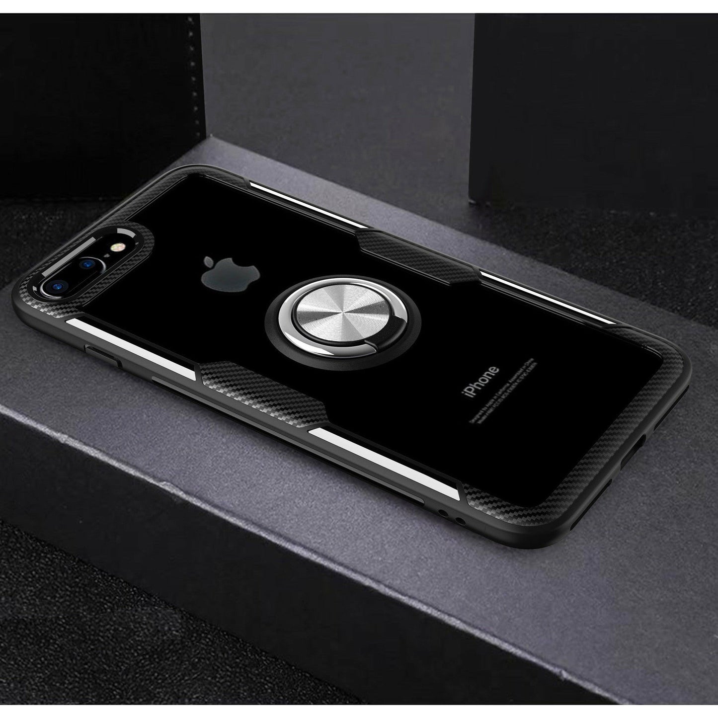 iPhone 14 Anti-Scratch Case with 360 Degree Rotation Ring