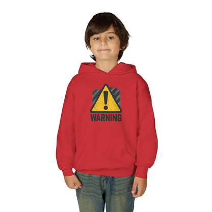 Youth Hoodie — WARNING, I'm YOUNG! - Premium Sweatshirt for Kids