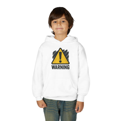 Youth Hoodie — WARNING, I'm YOUNG! - Premium Sweatshirt for Kids
