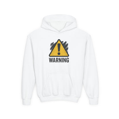 Youth Hoodie — WARNING, I'm YOUNG! - Premium Sweatshirt for Kids