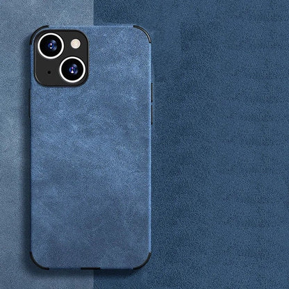 Anacotte Luxeium Ultra-thin Suede with silicon Phone Case