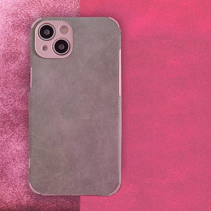 Anacotte Luxeium Ultra-thin Suede with silicon Phone Case
