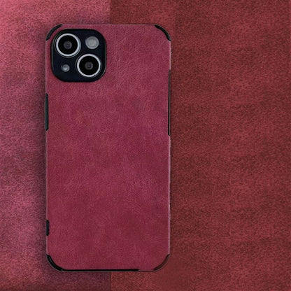Anacotte Luxeium Ultra-thin Suede with silicon Phone Case